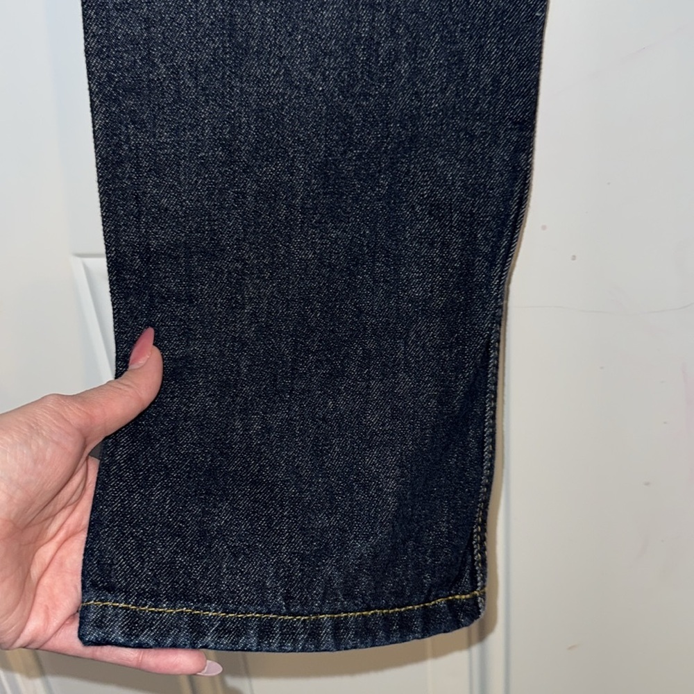 Cat & Jack- NWT High Rise Relaxed Straight Leg Jeans Boys size 12 - Picture 7 of 8